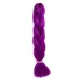 9African wig braid monochrome chemical fiber big braid Jumbo braid hair high temperature Jacques dirty braid chemical fiber (100g, 24 in) #999909685
