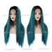 9New European and American Wigs Women's Front Lace Chemical Fiber Long Straight Hair Wig Manufacturers Spot Wholesale 26 inches #99906985