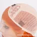 13New matte high temperature silk chemical fiber front lace headgear mixed color long straight hair #999933361
