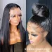 6New matte high temperature silk chemical fiber front lace headgear mixed color long straight hair #999933361