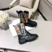 3Burberry double zipper children's leather boots #A31265