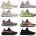 115 colors Best quality SPLY 350 V2 Butter Sesame Semi Frozen Blue Tint zebra Bred running shoes mens Sneakers US size 6-13 #9115388