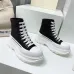 5Alexander McQueen Tread Slick High Top McQueen Sneakers Unisex High Quality #A39597