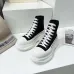 7Alexander McQueen Tread Slick High Top McQueen Sneakers Unisex High Quality #A39597