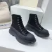 11Alexander McQueen Tread Slick High Top McQueen Sneakers Unisex High Quality #A39597