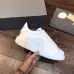 13Alexander McQueen Luminous shoes Unisex McQueen White Sneakers top leather #99899363