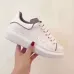 3Alexander McQueen Luminous shoes Unisex McQueen White Sneakers top leather #99899363