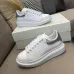 19Alexander McQueen Shoes for Unisex McQueen Sneakers Small white shoes women's 2022 new couple all-match thick-bottomed sponge cake to increase sports and leisure leather board shoes #999924913