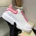 26Alexander McQueen Shoes for Unisex McQueen Sneakers Small white shoes women's 2022 new couple all-match thick-bottomed sponge cake to increase sports and leisure leather board shoes #999924913
