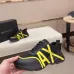 4Good Quality Black/Yellow Armani Designer Sneakers #A48660