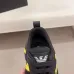 6Good Quality Black/Yellow Armani Designer Sneakers #A48660
