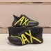 7Good Quality Black/Yellow Armani Designer Sneakers #A48660
