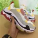 18Balenciaga Crystal Sole Triple S Sneakers Mens Womens Casual Shoes Triple Green Yellow Paris 17FW Fashion Casual Platform stylist Shoes #9875243