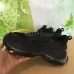 4Balenciaga Crystal Sole Triple S Sneakers Mens Womens Casual Shoes Triple Green Yellow Paris 17FW Fashion Casual Platform stylist Shoes #9875243