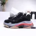 22New Balenciaga 17FW Triple S Sneakers Mens Women Casual Shoes Triple S Clear Sole White Green Black Red Rainbow Sports Outdoor Dad Shoe #9875178
