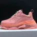33New Balenciaga 17FW Triple S Sneakers Mens Women Casual Shoes Triple S Clear Sole White Green Black Red Rainbow Sports Outdoor Dad Shoe #9875178