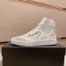 8Balmain Men's high top lace up shoes #999929825