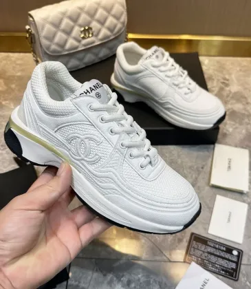 Chanel shoes for Men's and women Chanel Sneakers #A37026
