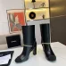 52023 Chanel shoes for Women Chanel Boots  heels 8cm #A27489