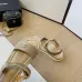 18Chanel shoes for Women Chanel sandals Black/White/Pink #A47922