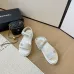 20Chanel shoes for Women Chanel sandals Black/White/Pink #A47922