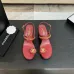 10Chanel shoes for Women Chanel sandals Black/White/Red/Brown #A49584