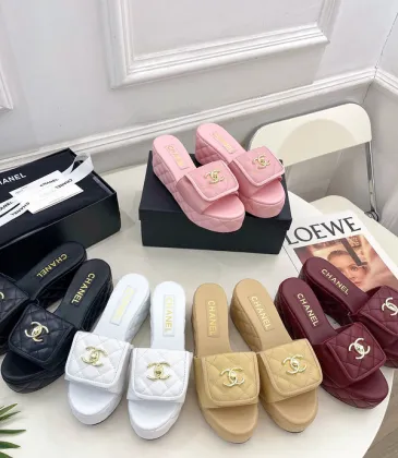 Chanel shoes for Women Chanel sandals Black/White/Red/Pink/Yellow #A47881