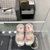1Chanel shoes for Women Chanel sandals Crochet Fashion Pink #A48691