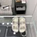 4Chanel shoes for Women Chanel sandals Crochet Fashion White #A48690