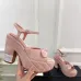 10Chanel shoes for Women Chanel sandals Pink/Black #A47882