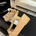 5Good Quality Chanel Designer Sandals  Comfortable Wedge Style #A45805