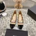 21Women's Chanel Two Tone Slingback Flats #A45807