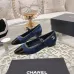 30Women's Chanel Two Tone Slingback Flats #A45807
