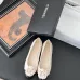 13Chanel Light Brown Leather CC Camellia Ballet Flats Heel height:1.5cm #A53192
