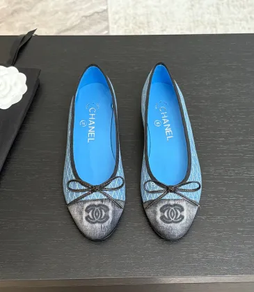 Chanel shoes for Women's Ballet flats #A48898