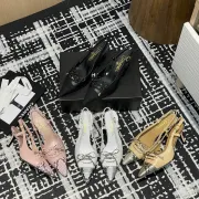 Chanel shoes for Women's Chanel Pumps Black/White/Yellow/Pink #A47889