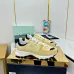 7Chanel Denim Suede Calfskin Neon Orange CC Logo Trainers #A53211