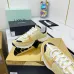 10Chanel Denim Suede Calfskin Neon Orange CC Logo Trainers #A53211