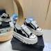 1Chanel shoes for Women's Chanel Sneakers Thick sole Black #A48854
