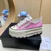 5Chanel shoes for Women's Chanel Sneakers Thick sole Pink #A48857