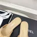 3CHANEL Beige Lambskin Gold Interlocking CC #A53214
