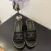 5Chanel shoes for Women's Chanel 2023 Interlocking CC Logo Slides #A53197