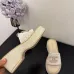 6Chanel shoes for Women's Chanel 2023 Interlocking CC Logo Slides #A53197