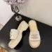 8Chanel shoes for Women's Chanel 2023 Interlocking CC Logo Slides #A53197