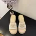 9Chanel shoes for Women's Chanel 2023 Interlocking CC Logo Slides #A53197