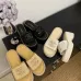 1Chanel shoes for Women's Chanel 2023 Interlocking CC Logo Slides #A53197