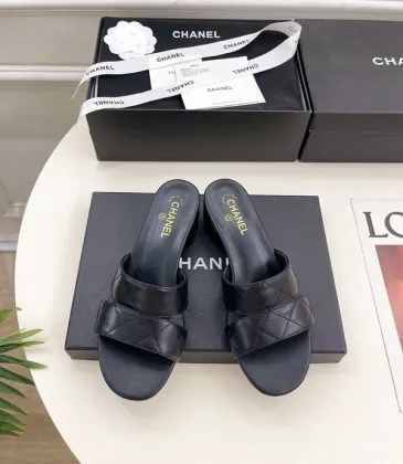 Chanel shoes for Women's Chanel slippers #A49379