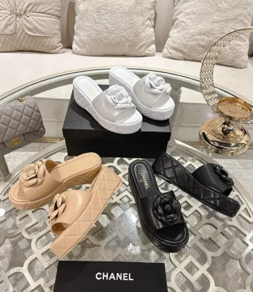 Chanel shoes for Women's Chanel slippers #A49731
