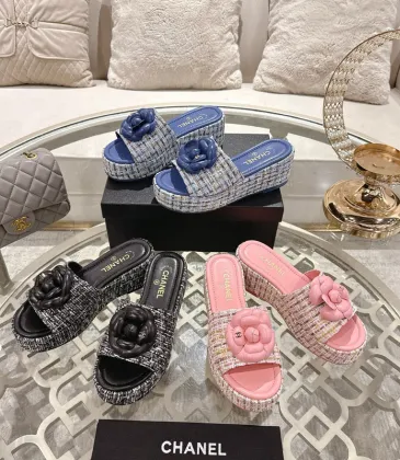 Chanel shoes for Women's Chanel slippers #A49732