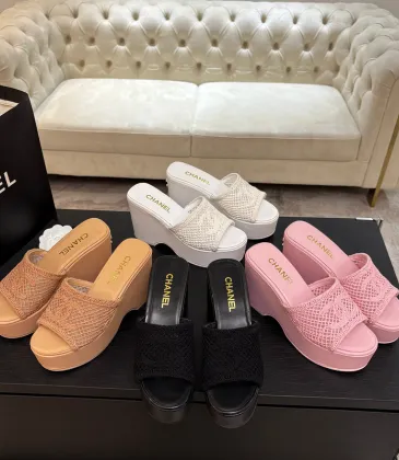Chanel shoes for Women's Chanel slippers #A50201